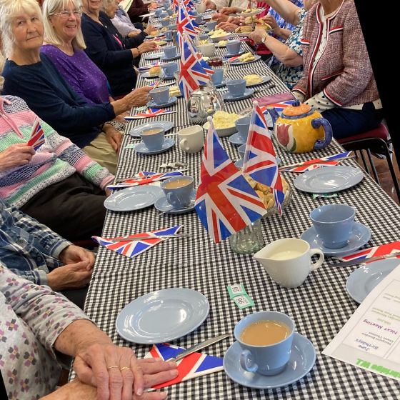 Cream Tea at Jubilee WI meeting